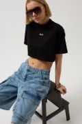 Baskılı Crop T-Shirt resmi